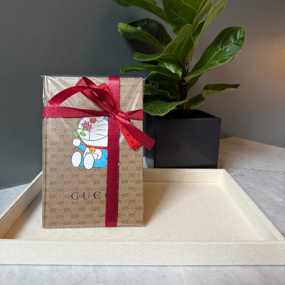 Doraemon x Gucci Notebook in Hardcover | Gift With Purchase item - Picture 1 of 3